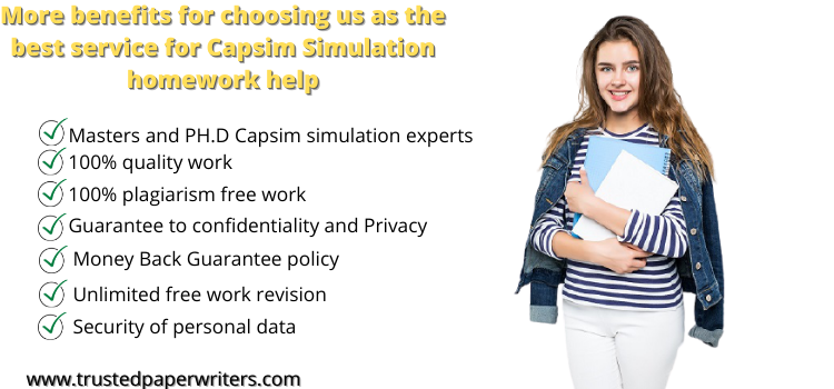 Best service for Capsim simulation homework help online